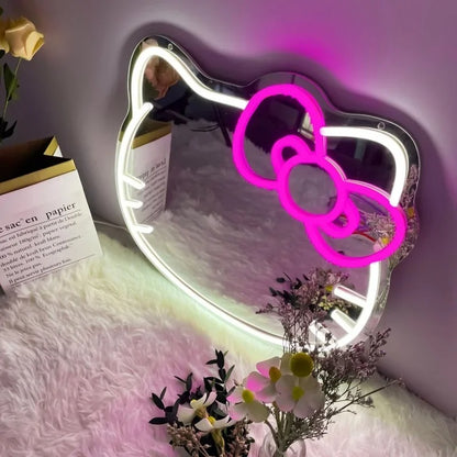 Hello Kitty Neon Mirror