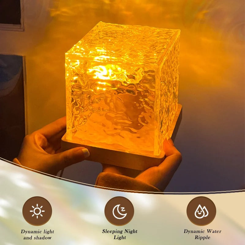 Tesseract Infinity Lamp