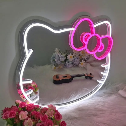 Hello Kitty Neon Mirror